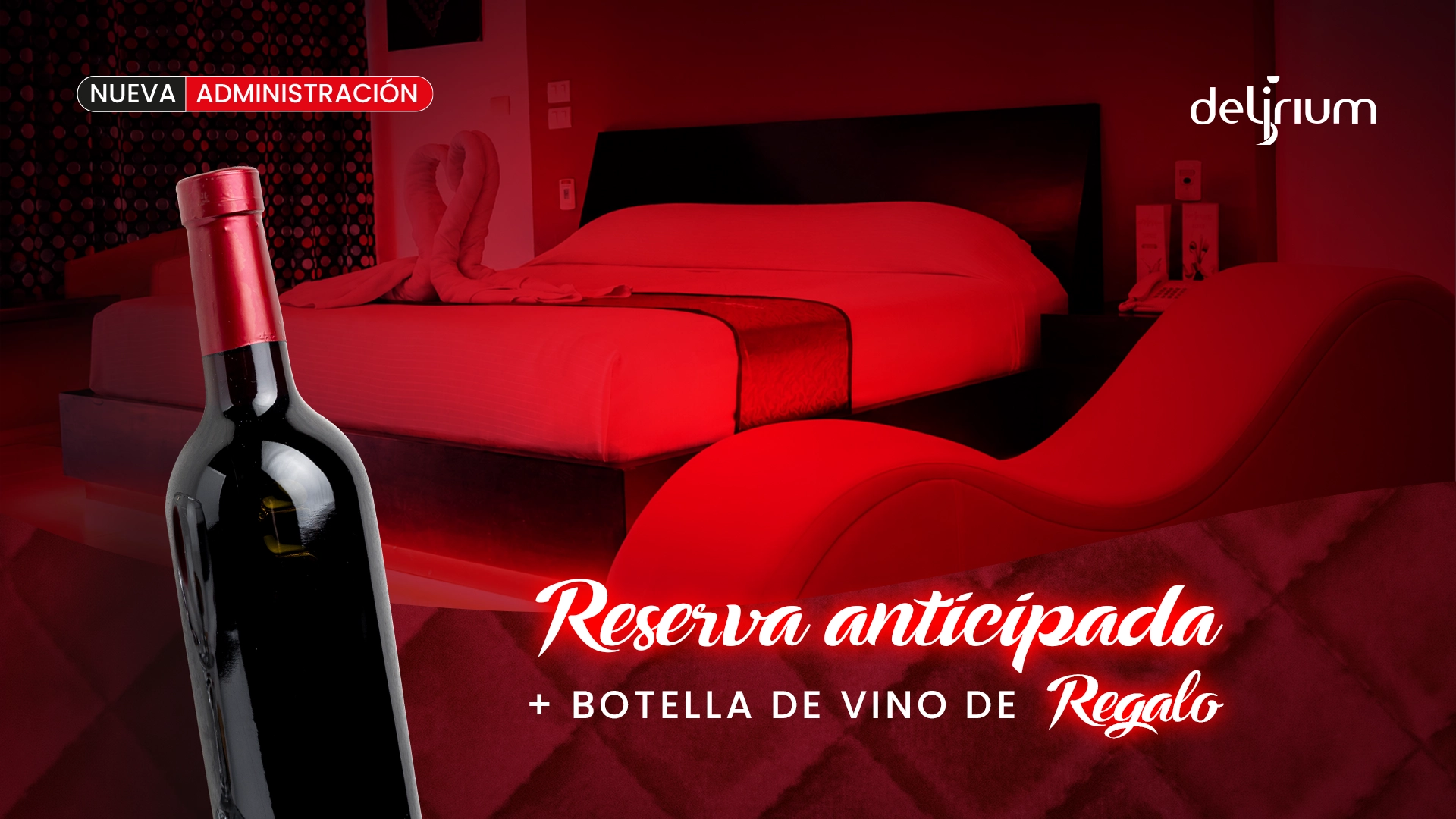 Reserva anticipada, Botella de vino gratis