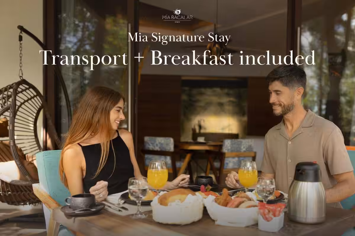 Mia Bacalar Signature Stay: Free Transfer & Flexible Check-in